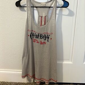 Ariat Light Gray Tank Top